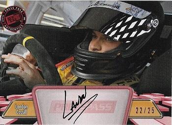 2012 Press Pass - Autographs Red #PPA-LC Landon Cassill Front