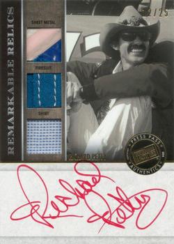 2014 Press Pass Redline - Remarkable Relics Autographs Gold #RMR-RP Richard Petty Front