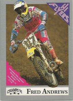 1991 Champs Hi Flyers #14 Fred Andrews Front