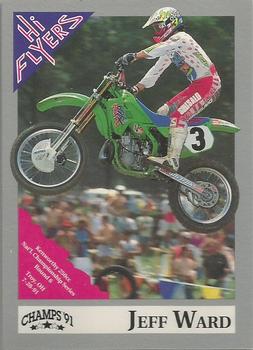 1991 Champs Hi Flyers #24 Jeff Ward Front