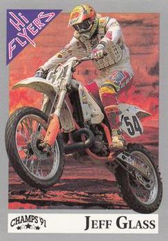 1991 Champs Hi Flyers #54 Jeff Glass Front
