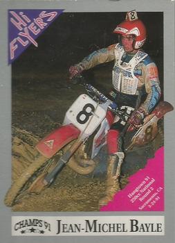 1991 Champs Hi Flyers #78 Jean-Michel Bayle Front