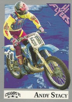 1991 Champs Hi Flyers #100 Andy Stacy Front