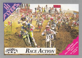 1991 Champs Hi Flyers #115 Race Action Front