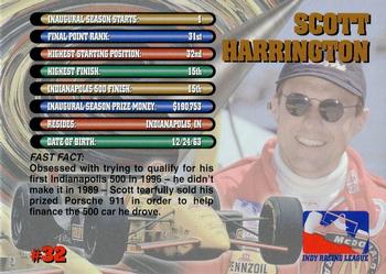 1997 Hi-Tech IRL #32 Scott Harrington Back