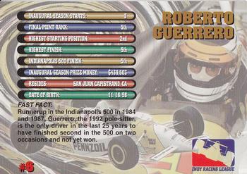 1997 Hi-Tech IRL #6 Roberto Guerrero Back
