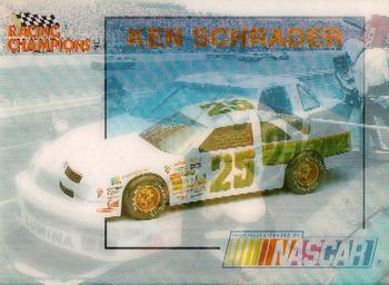1991 Racing Champions Lenticular Stickers #NNO Ken Schrader's car Front