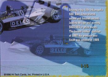 1997 Hi-Tech IRL - Indy 500 #I-15 Davy Jones Back