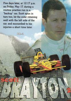 1997 Hi-Tech IRL - Scott Brayton #BR-4 Scott Brayton Back