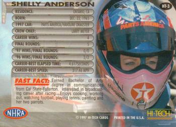 1997 Hi-Tech NHRA #HT-3 Shelly Anderson Back