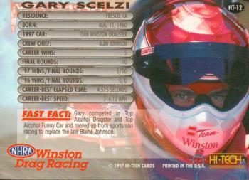 1997 Hi-Tech NHRA #HT-12 Gary Scelzi Back