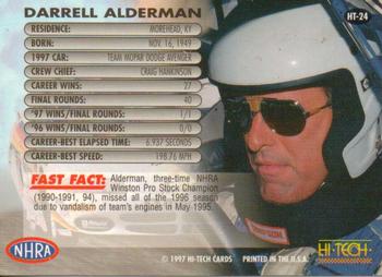 1997 Hi-Tech NHRA #HT-24 Darrell Alderman Back