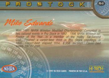 1997 Hi-Tech NHRA - Pro Stock #PS-3 Mike Edwards Back