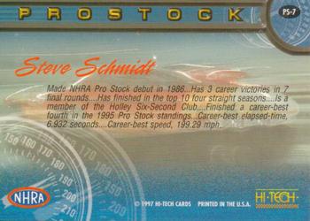 1997 Hi-Tech NHRA - Pro Stock #PS-7 Steve Schmidt Back