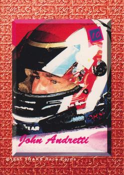 1995 Traks 5th Anniversary - Red #10 John Andretti Back