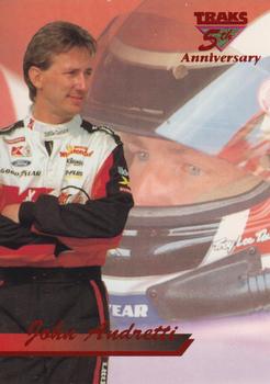 1995 Traks 5th Anniversary - Red #10 John Andretti Front
