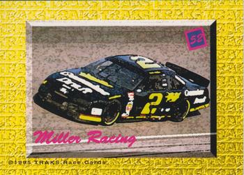 1995 Traks 5th Anniversary - Red #52 Miller Racing Back