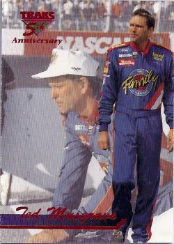 1995 Traks 5th Anniversary - Red #13 Ted Musgrave Front