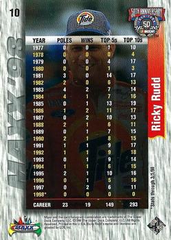 1998 Maxx #10 Ricky Rudd Back