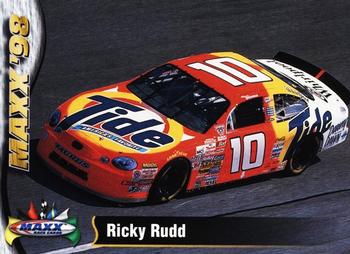 1998 Maxx #40 Ricky Rudd's Car Front