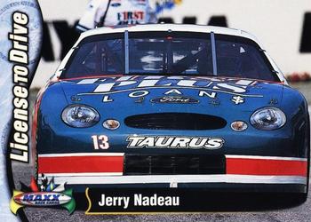 1998 Maxx #78 Jerry Nadeau's Car Front