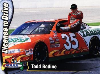 1998 Maxx #79 Todd Bodine's Car Front