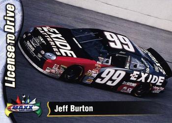 1998 Maxx #85 Jeff Burton's Car Front