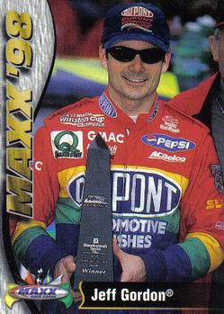 1998 Maxx #24 Jeff Gordon Front
