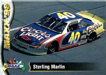 1998 Maxx #57 Sterling Marlin's Car Front