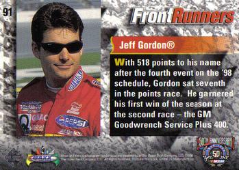 1998 Maxx #91 Jeff Gordon's Car Back