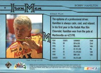 1998 Maxximum #4 Bobby Hamilton Back