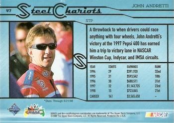 1998 Maxximum #47 John Andretti Back