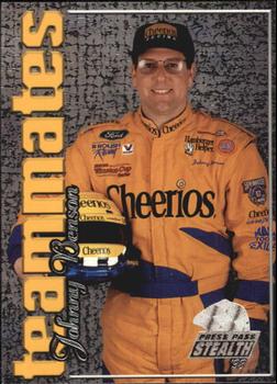 1998 Press Pass Stealth #54 Johnny Benson Front
