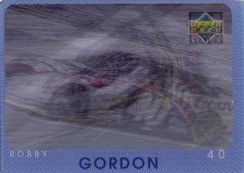 1997 Upper Deck Diamond Vision #15 Robby Gordon Front