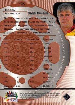 1999 Maxx #65 Bobby Hamilton Back