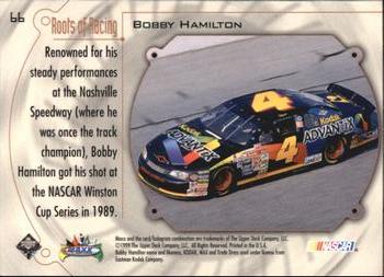 1999 Maxx #66 Bobby Hamilton Back