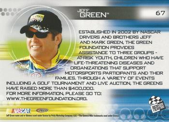 2004 Press Pass Optima #67 Jeff Green Back
