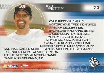 2004 Press Pass Optima #72 Kyle Petty Back