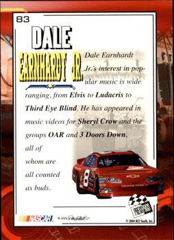 2004 Press Pass Optima #83 Dale Earnhardt Jr. Back