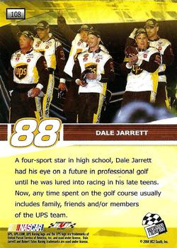2005 Press Pass #108 Dale Jarrett Back