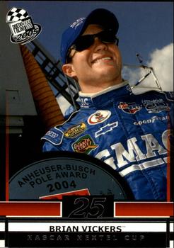 2005 Press Pass #20 Brian Vickers Front