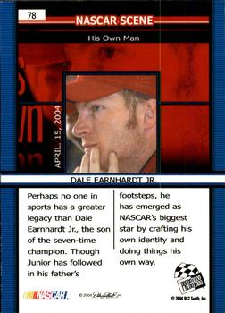 2005 Press Pass #78 Dale Earnhardt Jr. Back