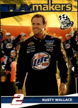 2005 Press Pass #100 Rusty Wallace Front