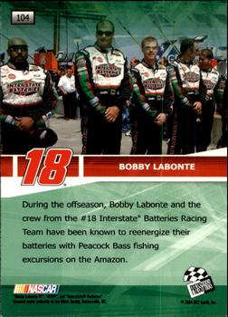 2005 Press Pass #104 Bobby Labonte Back