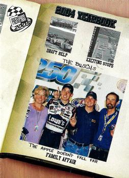 2005 Press Pass #97 Kyle Busch / Kurt Busch Front