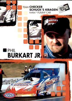 2005 Press Pass NHRA #14 Phil Burkart Jr. Front