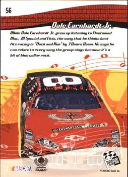 2005 Press Pass Optima #56 Dale Earnhardt Jr. Back