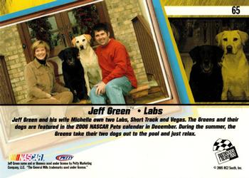 2005 Press Pass Optima #65 Jeff Green Back