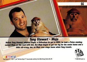 2005 Press Pass Optima #66 Tony Stewart Back