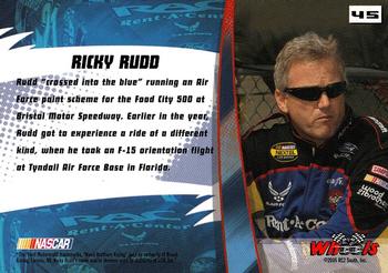 2005 Wheels High Gear #45 Ricky Rudd's Car Back